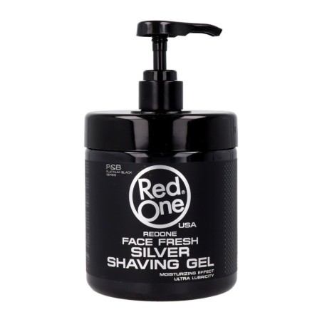 GEL AFEITADO REFRESH SILVER 1L - RED ONE