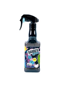 PULVERIZADOR BARBER SPLASH BLACK 500ML - BIFULL