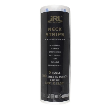 PAPEL DE CUELLO BLANCO 5 PACK DE 100 UDS - JRL