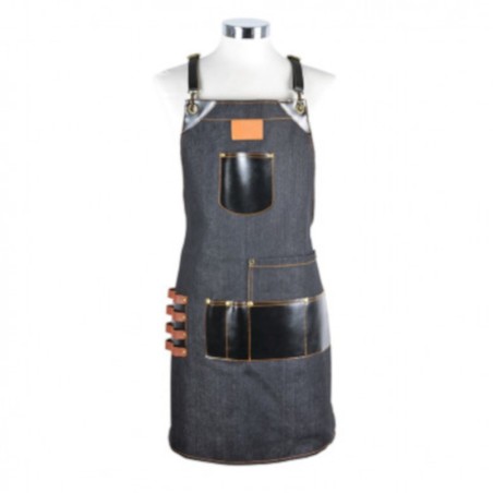 DELANTAL BARBERO JEAN 66 X 79CM - BIFULL