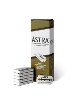 CUCHILLAS DOBLES SUPERIOR PLATINUM - ASTRA