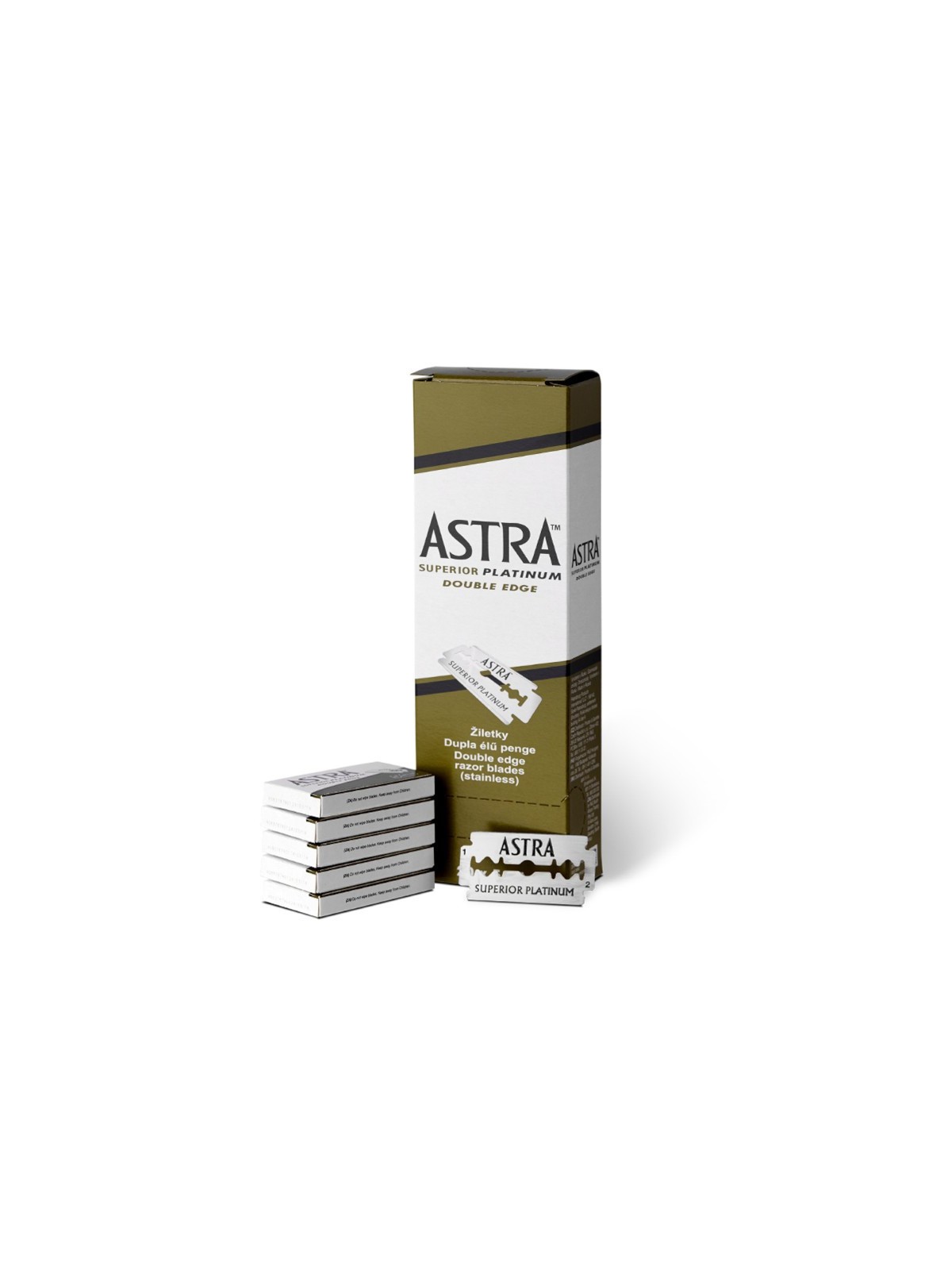CUCHILLAS DOBLES SUPERIOR PLATINUM - ASTRA