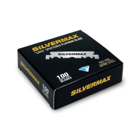 CUCHILLAS SILVERMAX PACK 100 UNDS